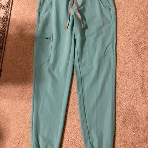FIGS small FRESH AQUA Zamora Joggers